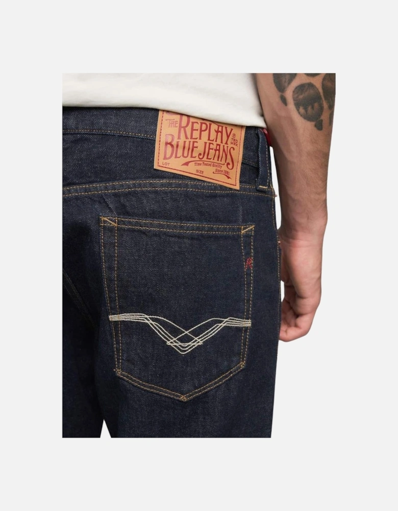 Deryck Royal Eagle Denim - Dark Blue