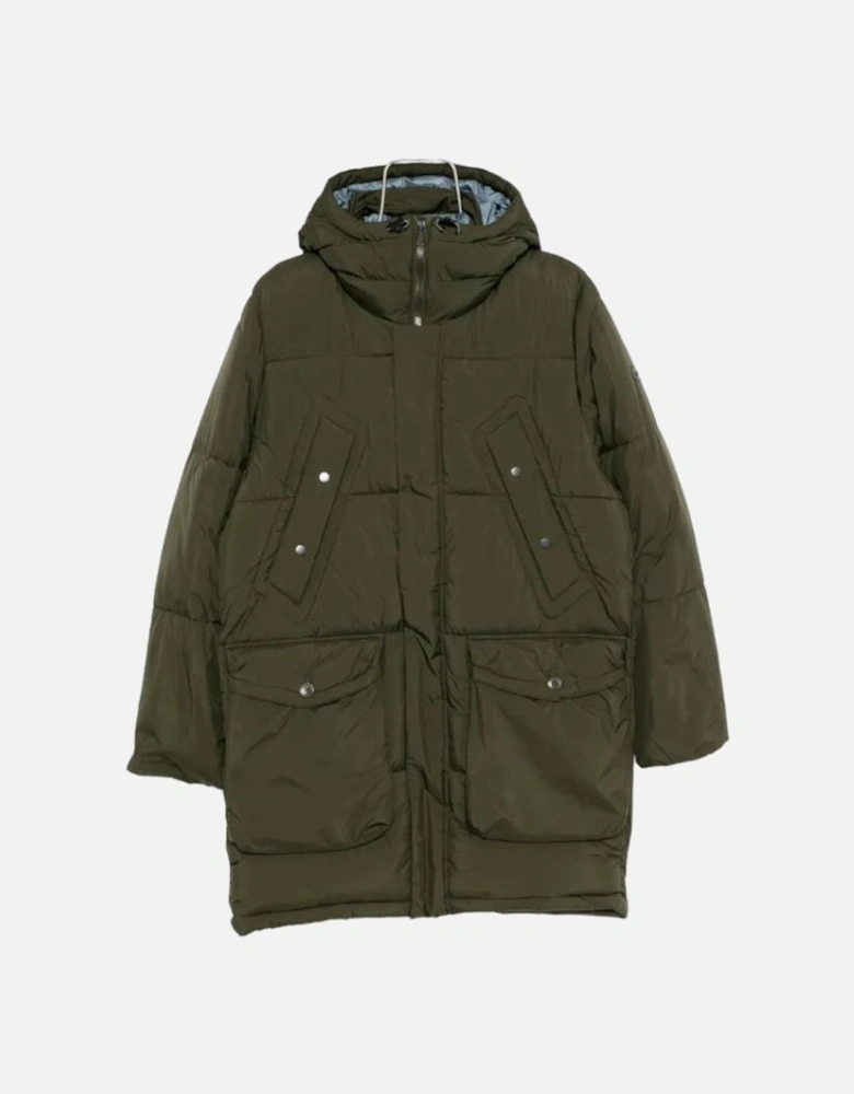 Fibre Down Parka - Dark Green