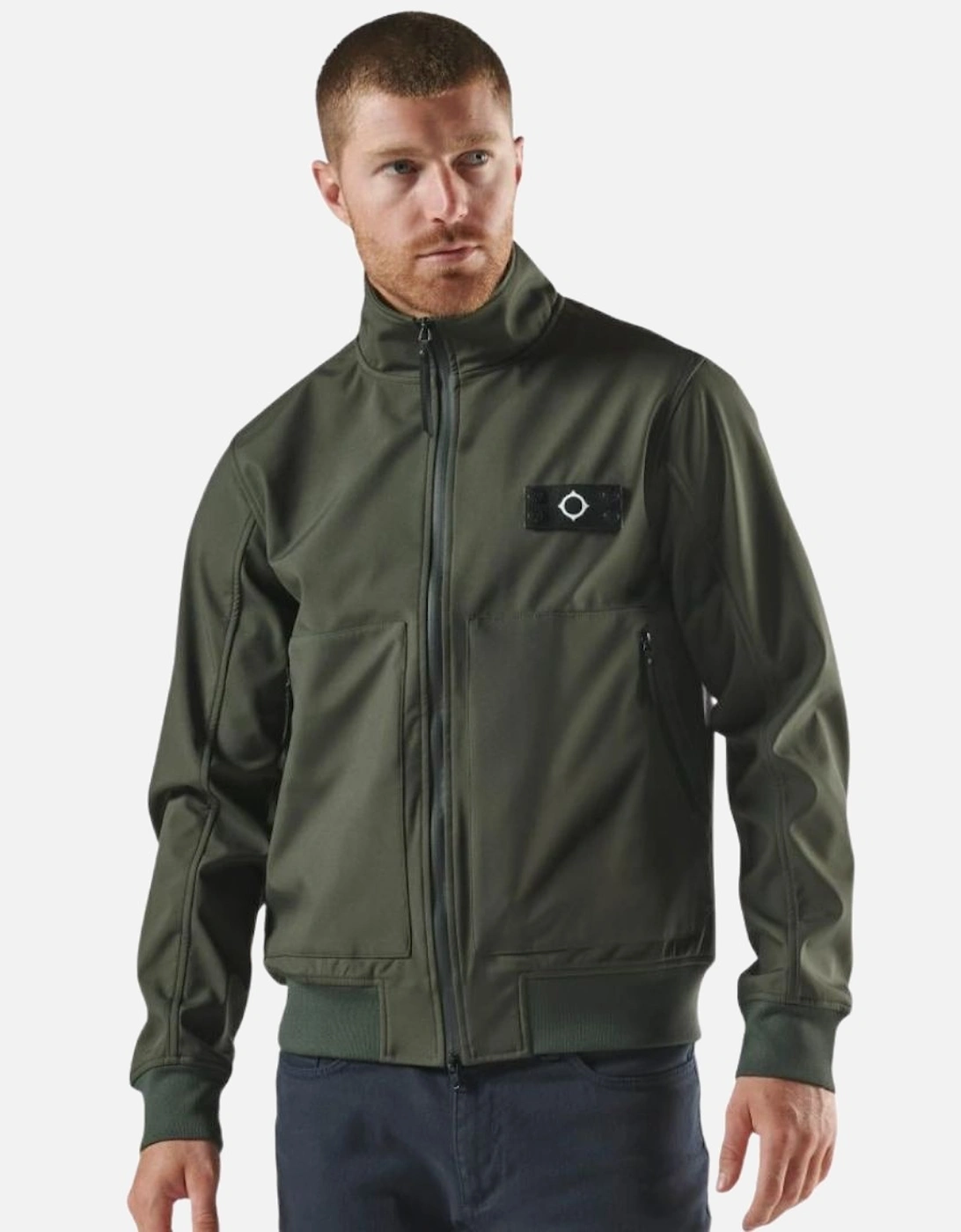 Oil Slick Brigade Softshell Bomber, 5 of 4