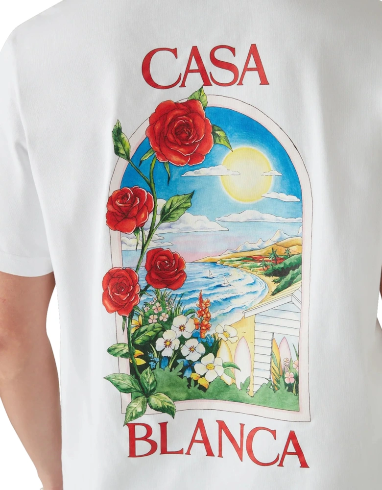 Mens T Shirts LA Days Regular Fit Cotton Tee