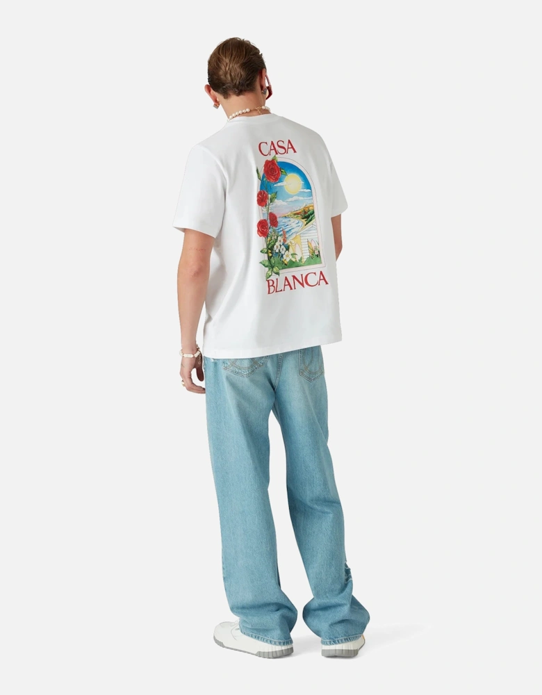 Mens T Shirts LA Days Regular Fit Cotton Tee
