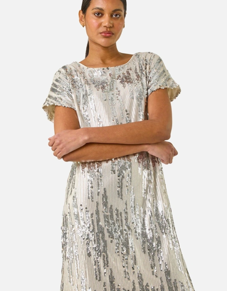 Sequin Shimmer Stretch Dress