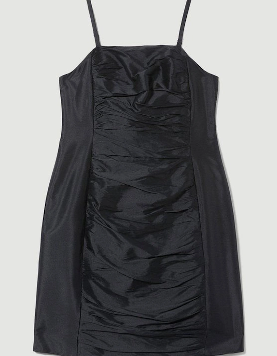 Taffeta Exaggerated Bow Cami Mini Dress
