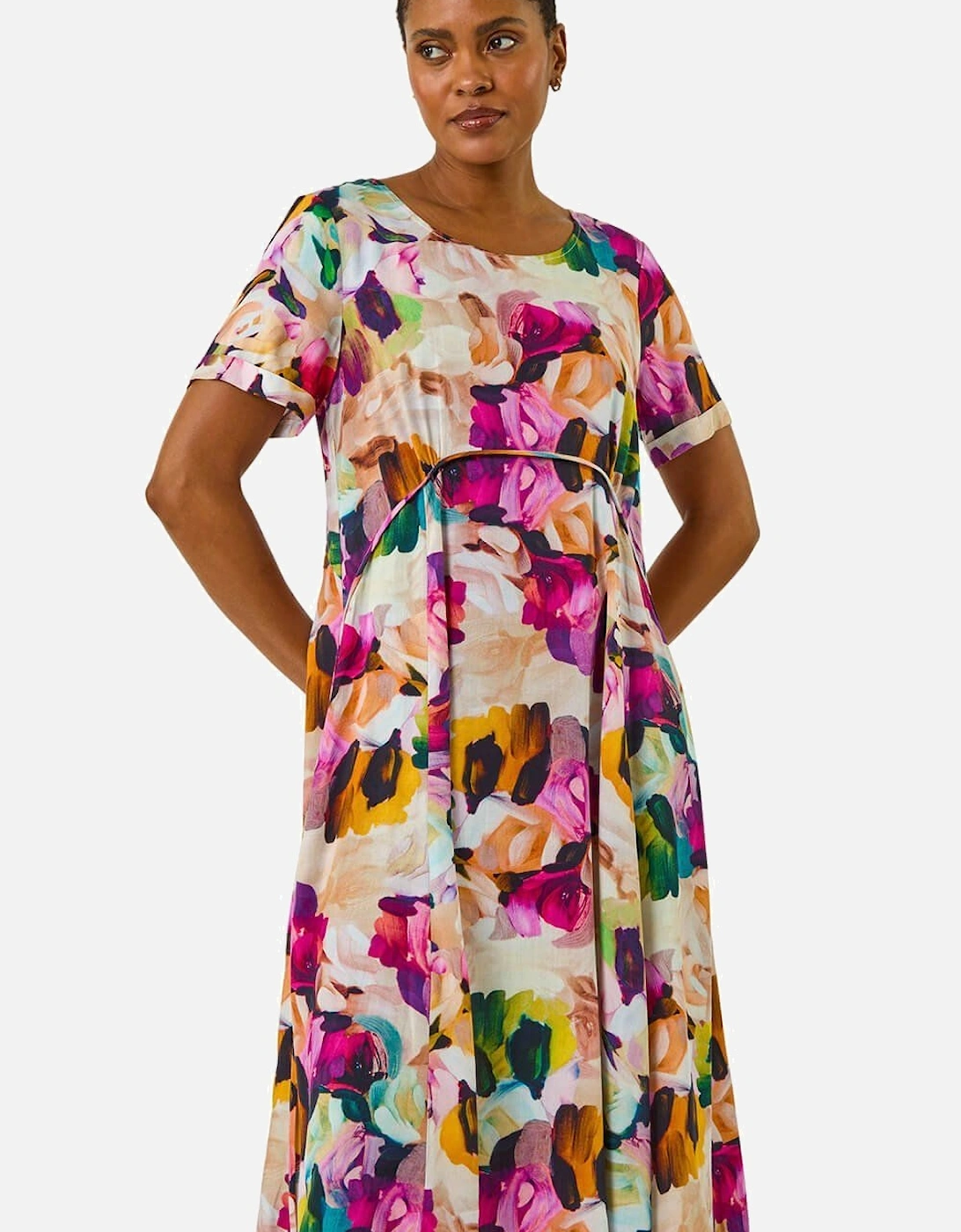 Floral Print Smock Dress, 2 of 1