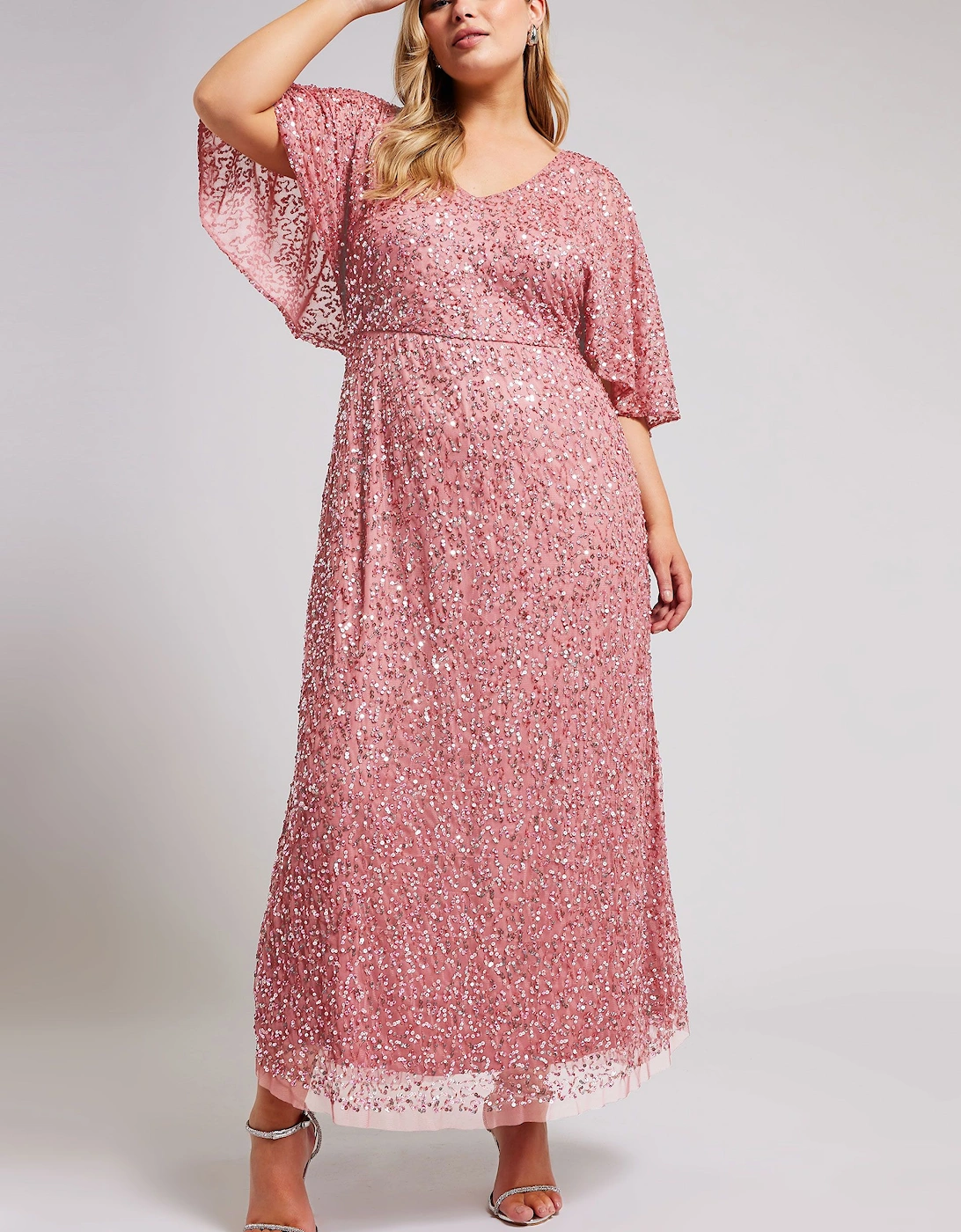 Sequin Maxi Dress, 2 of 1