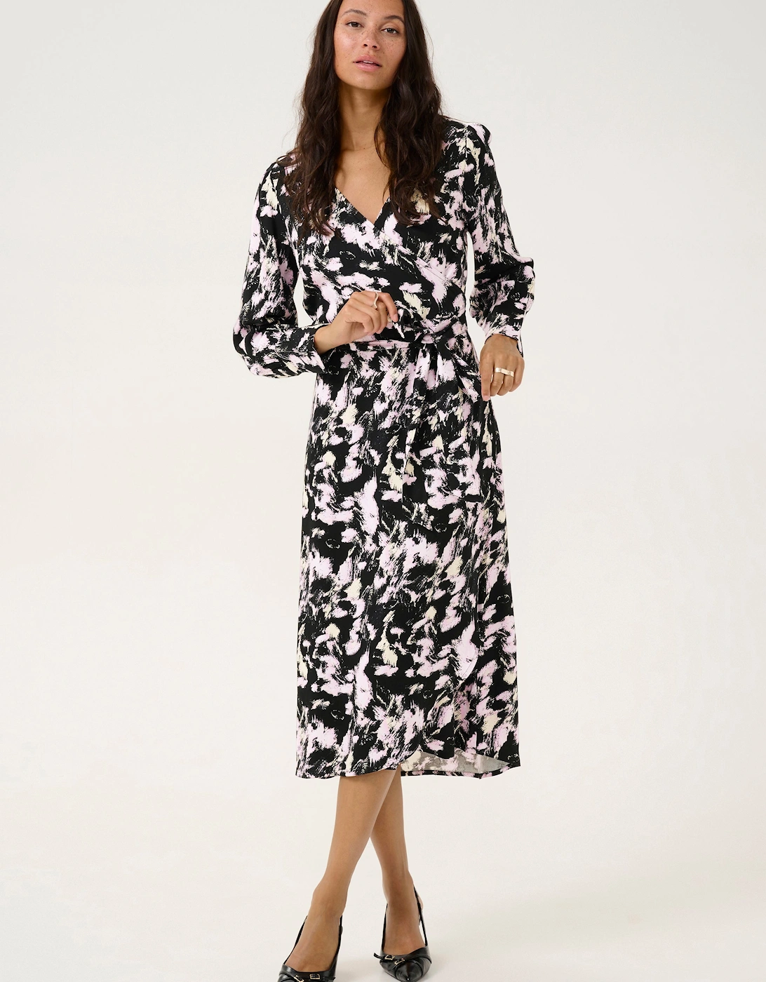 KAlura Long Sleeve Dress Printed, 2 of 1