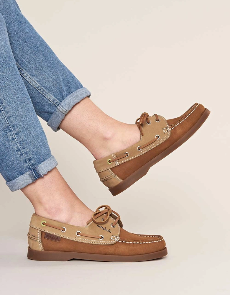 'Salcombe 3' Ladies Boat Shoes
