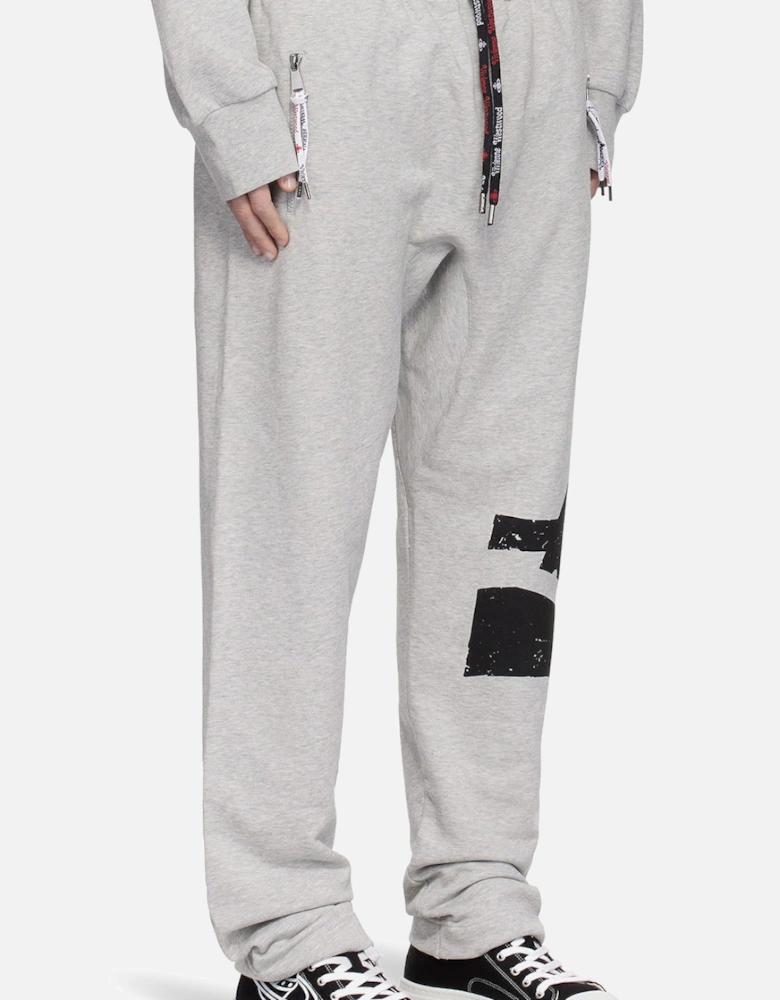 Men's Grey Sunken Orb Football Sweatpants