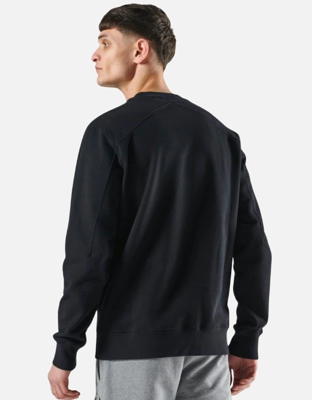 Jet Black Neo Crew Sweatshirt
