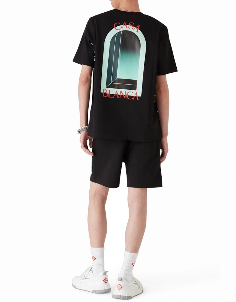 Mens T Shirts L'Arche Regular Fit Cotton Tee
