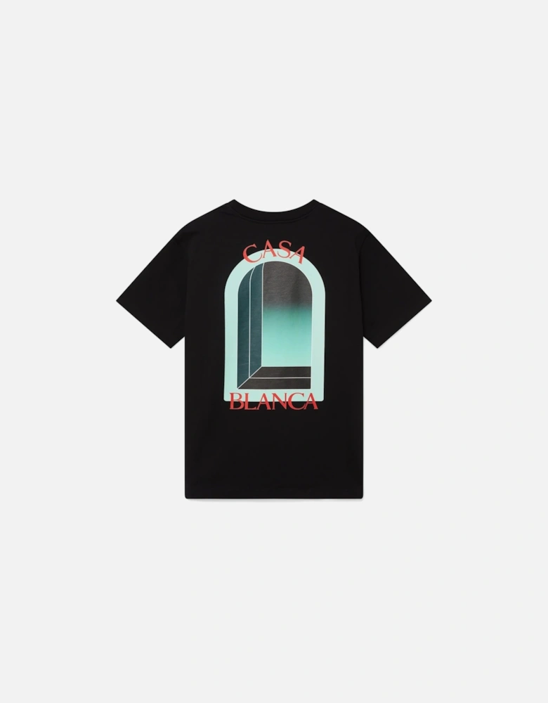 Mens T Shirts L'Arche Regular Fit Cotton Tee