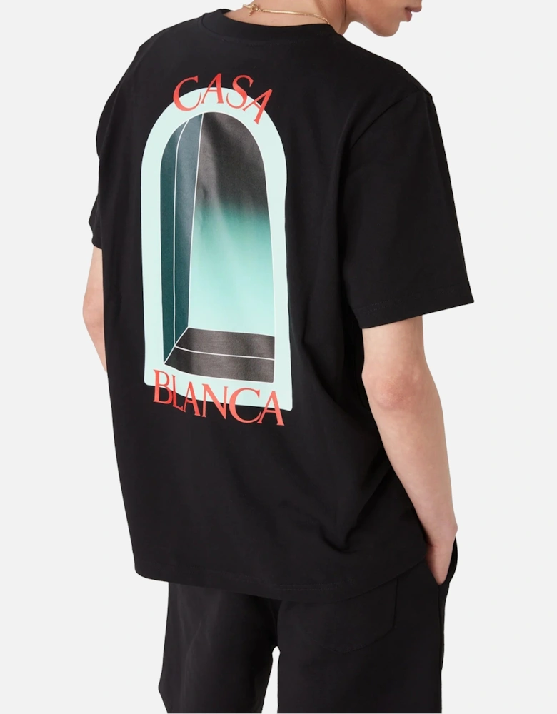 Mens T Shirts L'Arche Regular Fit Cotton Tee