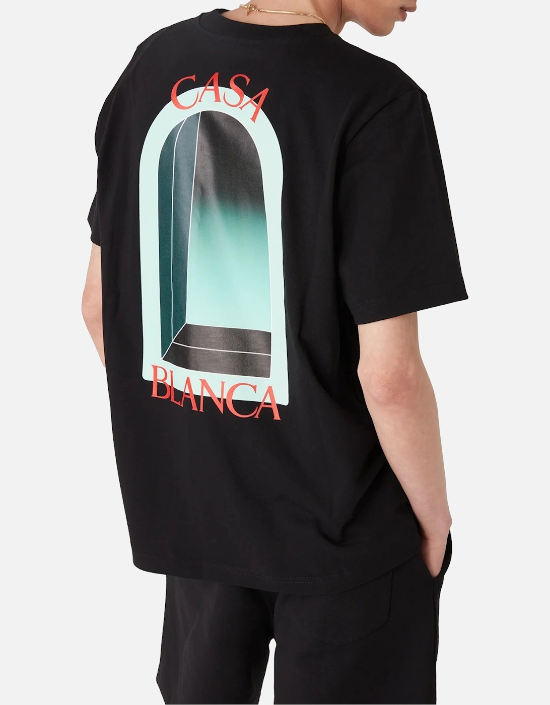 Mens T Shirts L'Arche Regular Fit Cotton Tee