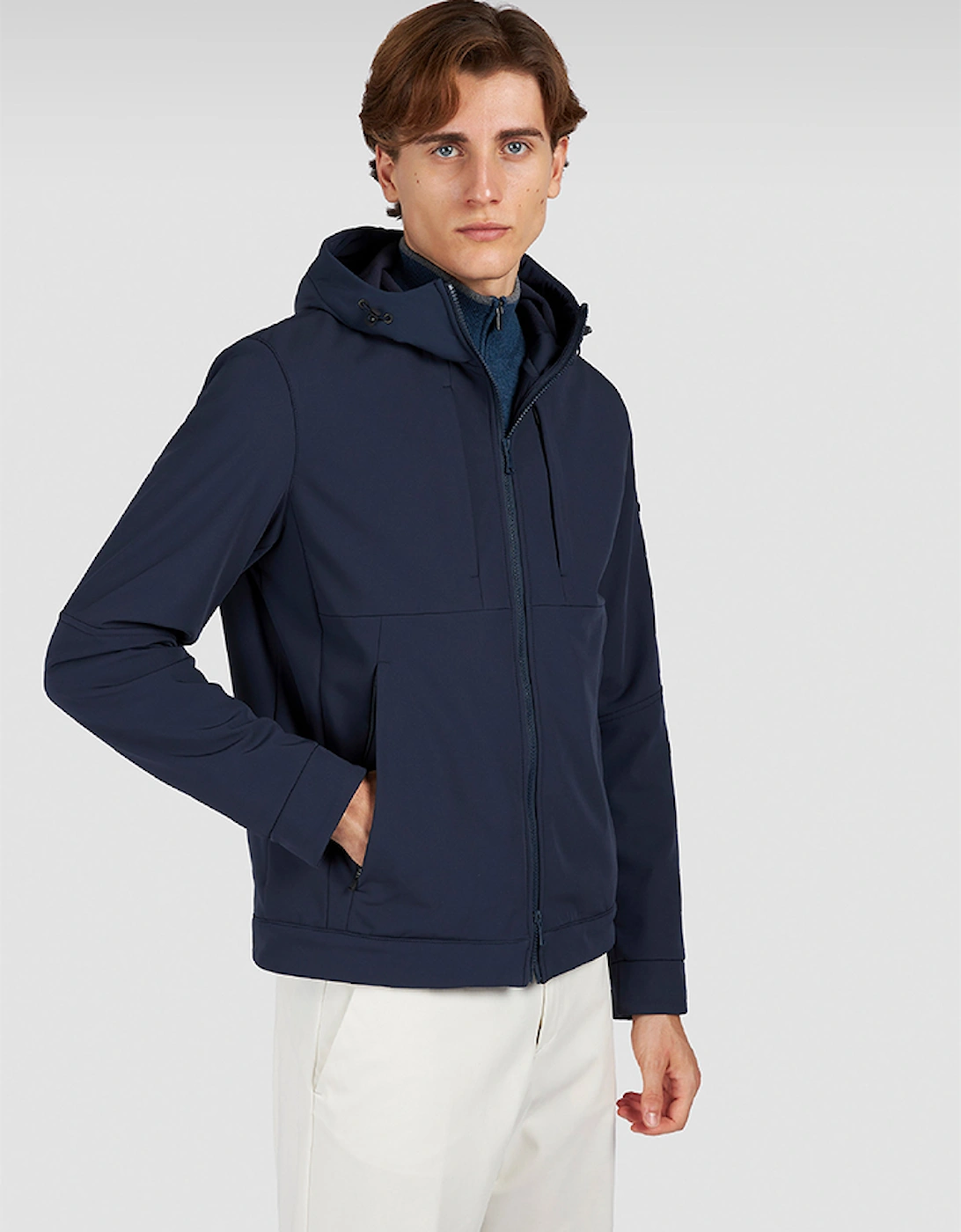 Men's Paul & Shark Re-Shark Shell Jacket - Navy - Size: Regular/42