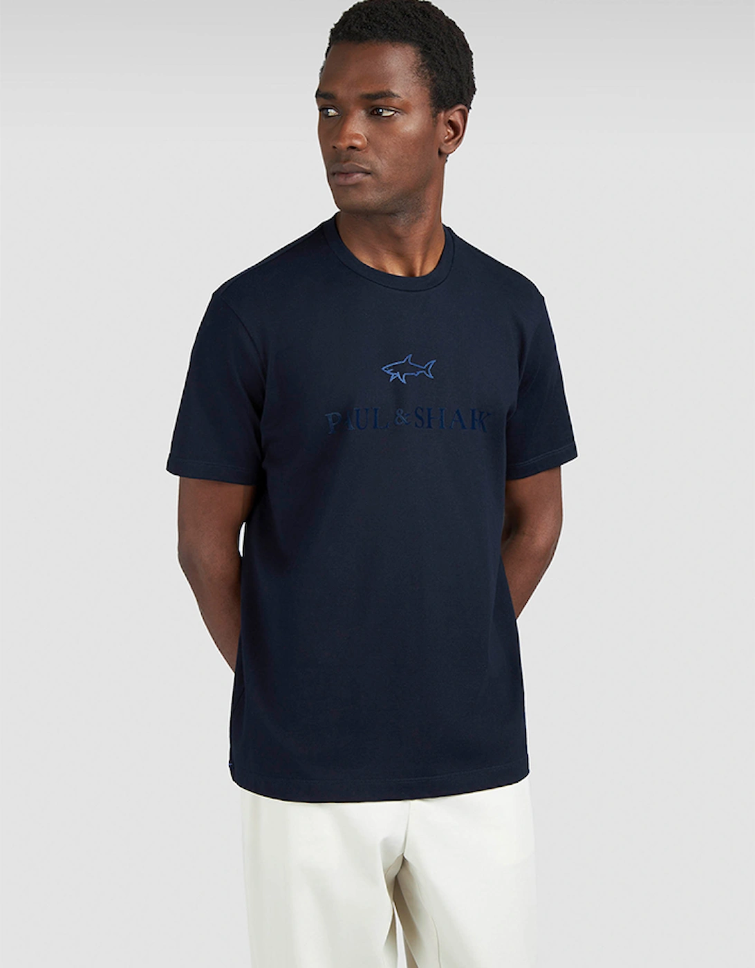 Cotton Jersey T-Shirt with Logo Print, 4 of 3