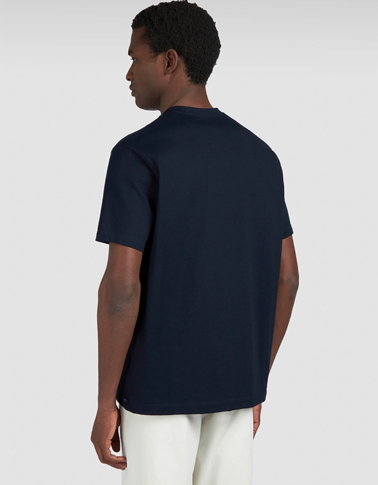 Cotton Jersey T-Shirt with Logo Print