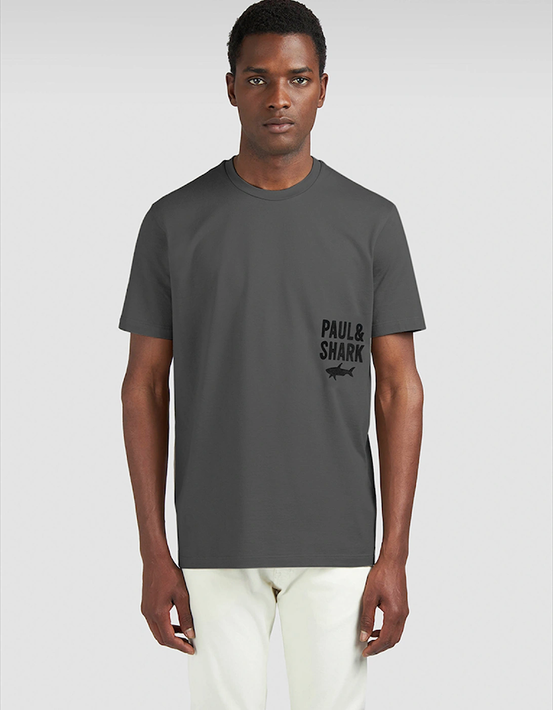 Cotton Jersey T-Shirt with Logo Embroidery, 4 of 3