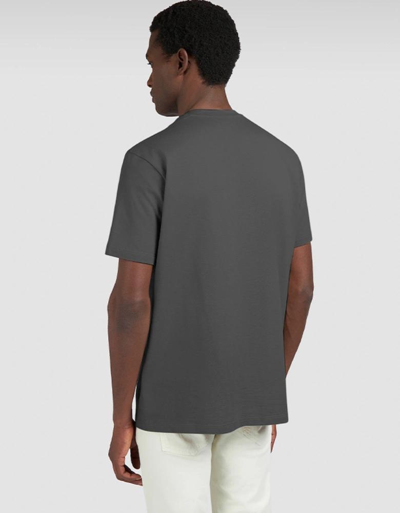Cotton Jersey T-Shirt with Logo Embroidery