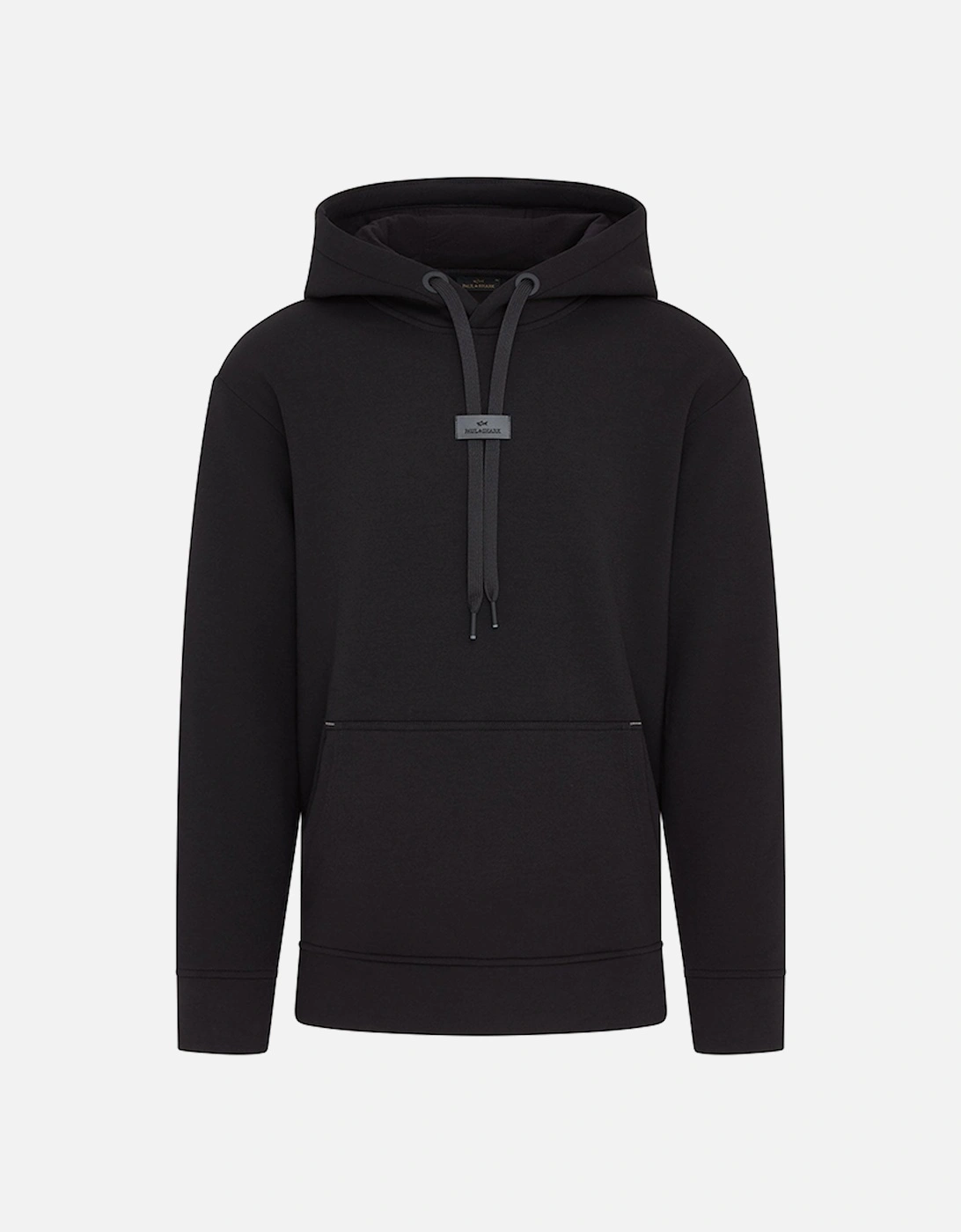 Leather Badge Tech Hoodie, 2 of 1