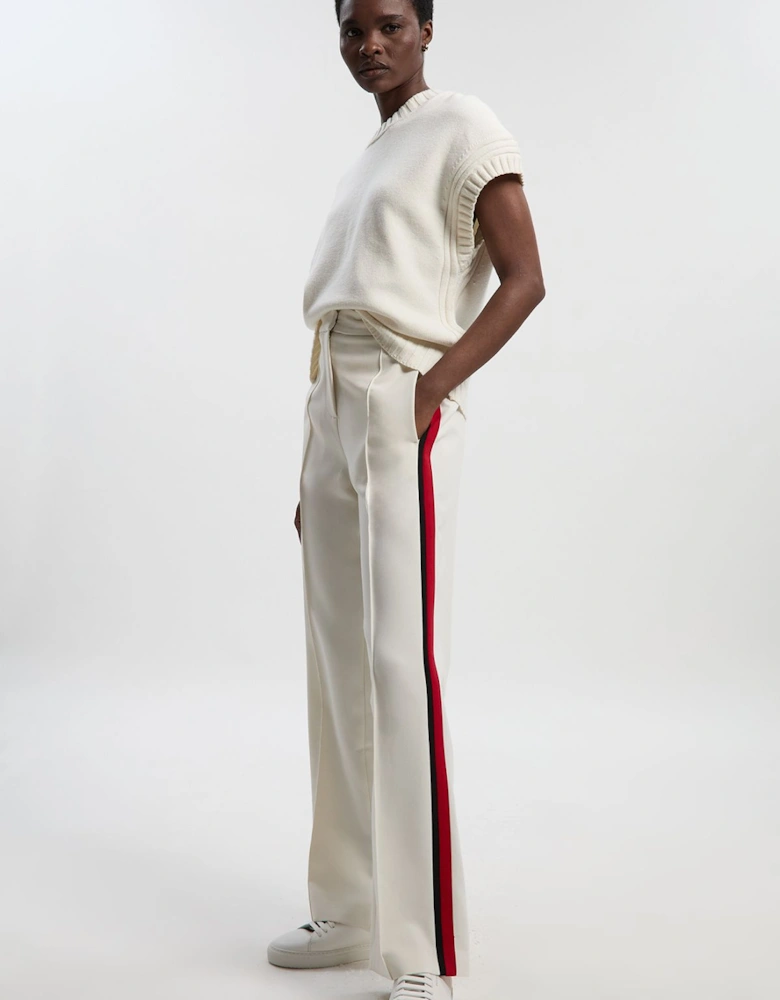 Tailored Side Stripe Straight Leg Trouser