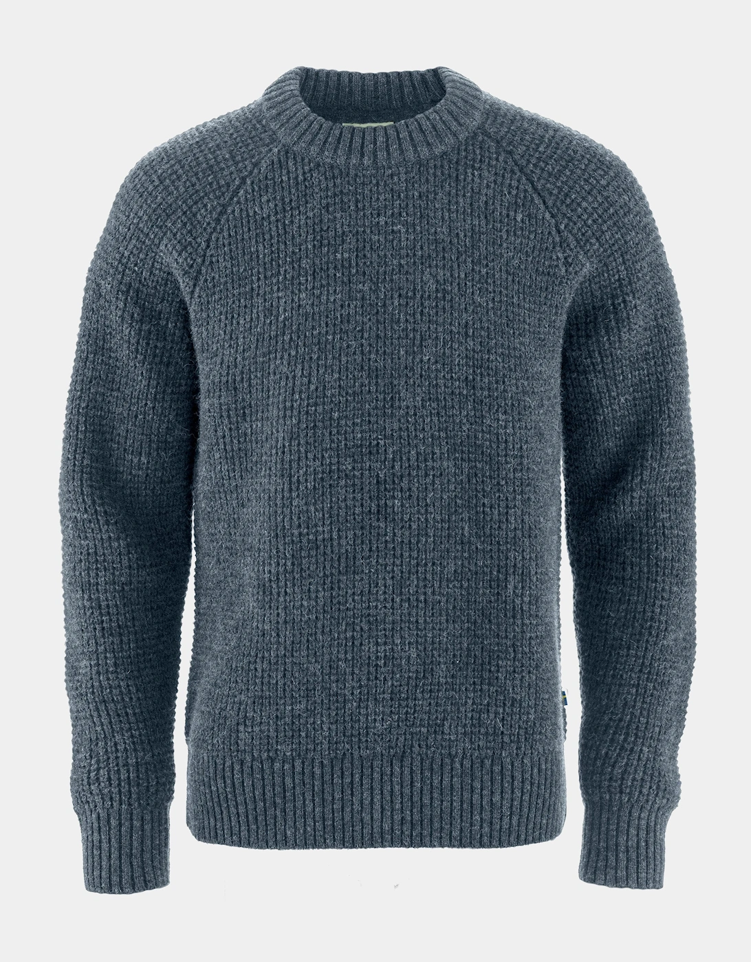 Ovik Waffle Knit Mens Jumper - Navy 560, 3 of 2