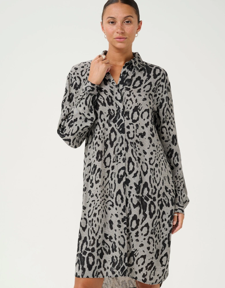 Milia Mid-Thigh Length Shirt Dress