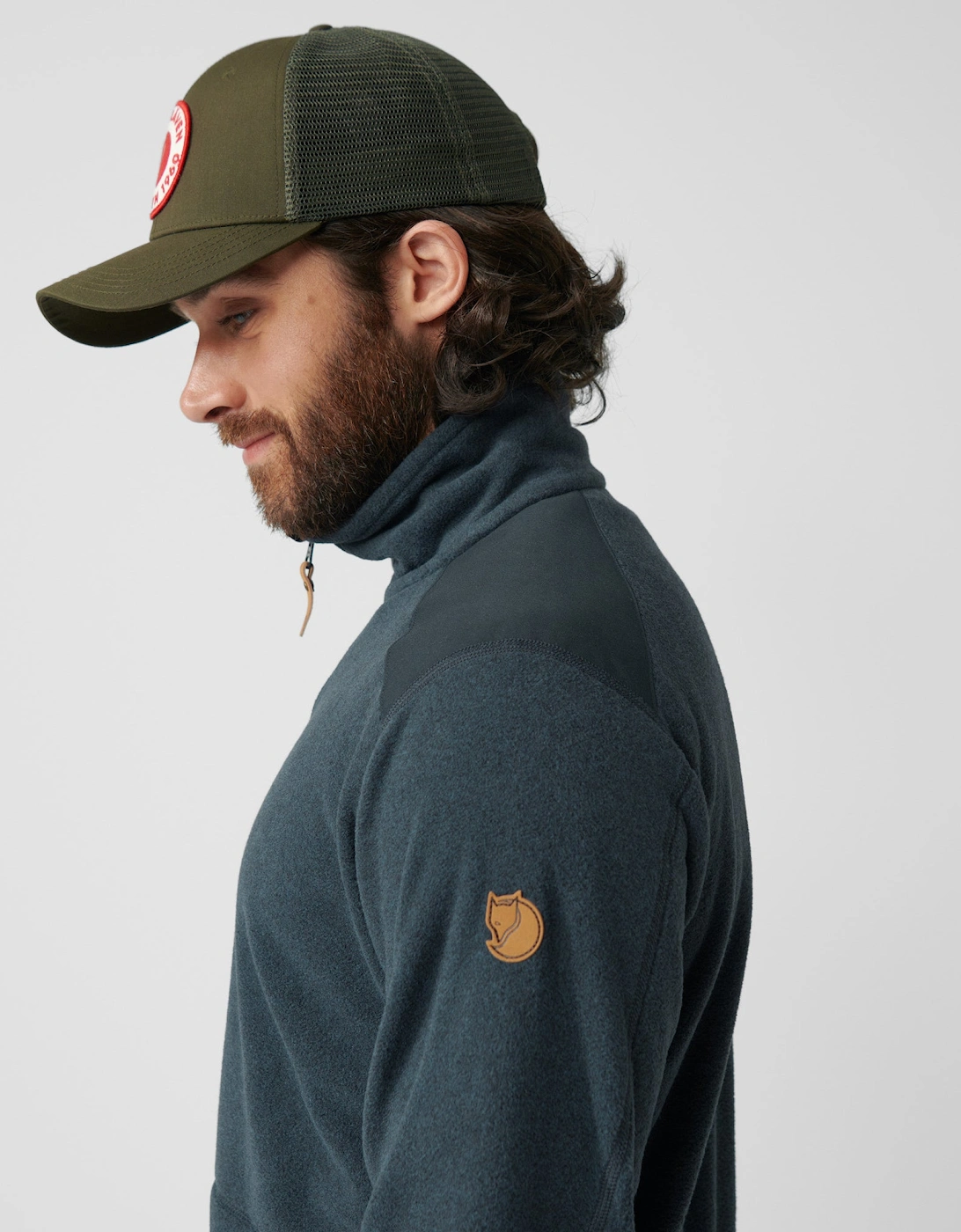 Sten Mens Fleece - Dark Navy 555