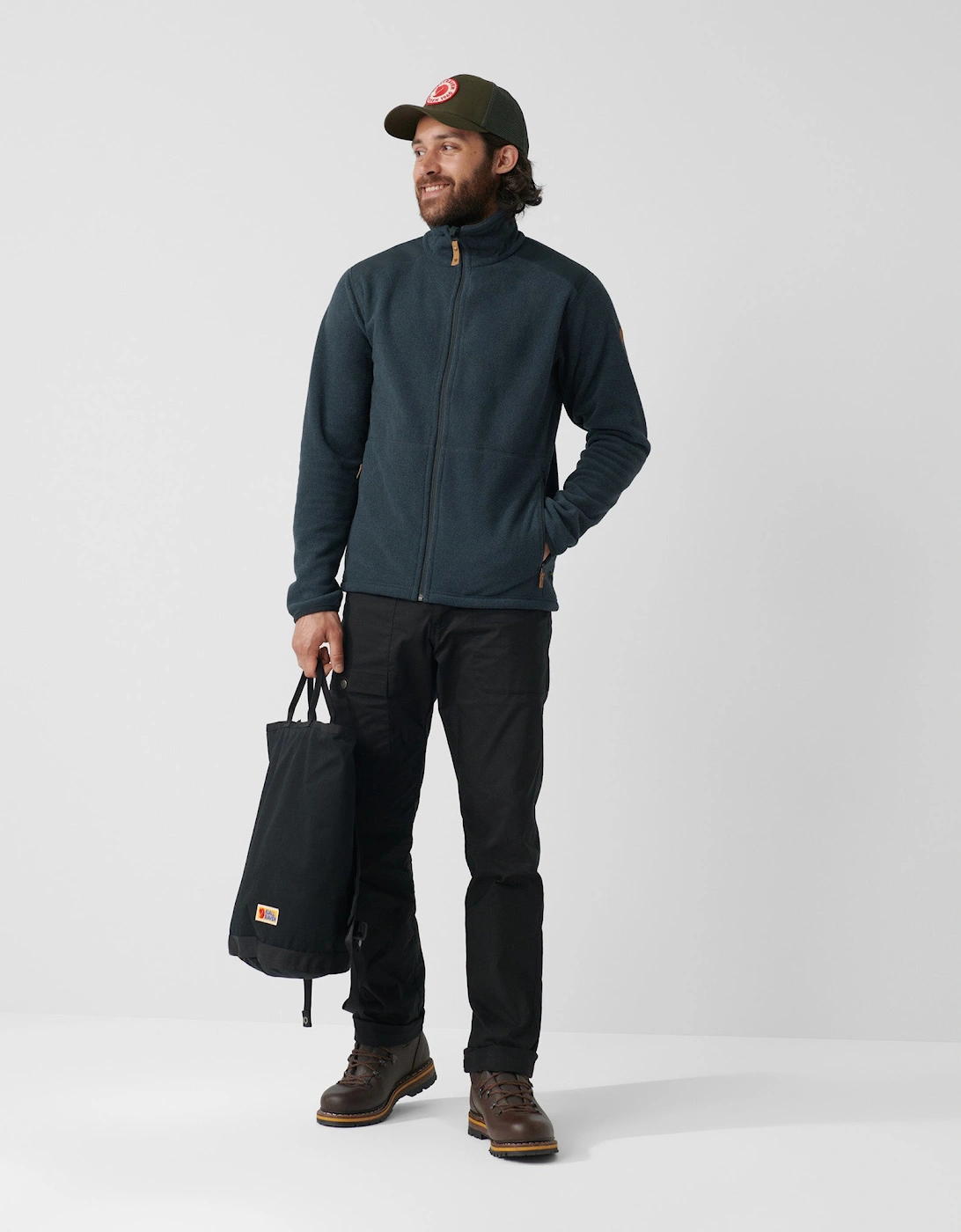 Sten Mens Fleece - Dark Navy 555