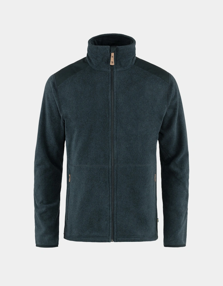 Sten Mens Fleece - Dark Navy 555
