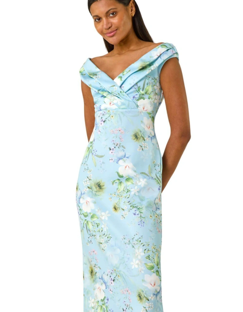 Off The Shoulder Floral Dress
