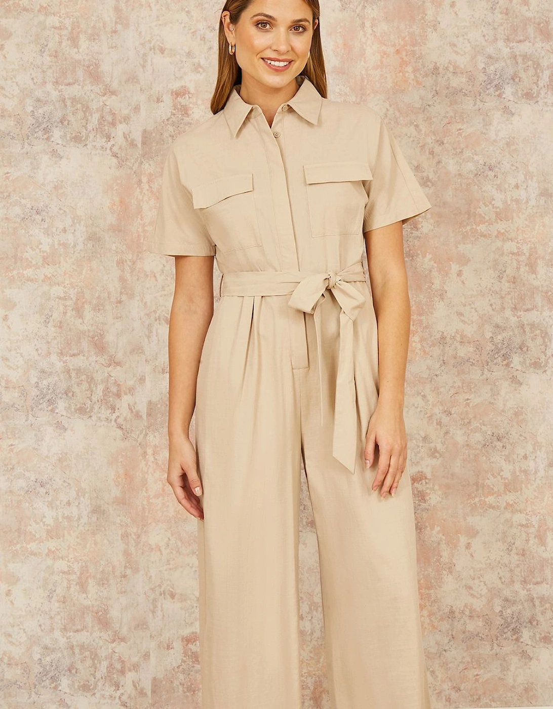 Stone Utility Relaxed Fit Jumpsuit, 2 of 1