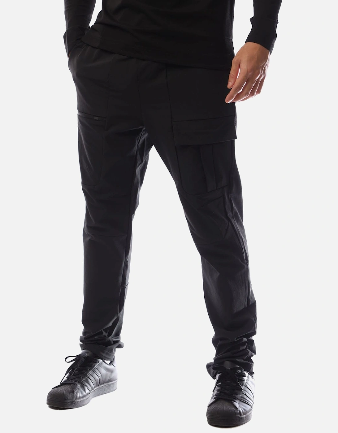 Cruyff Men's Kreo Woven Cargos - Black - Size: XL