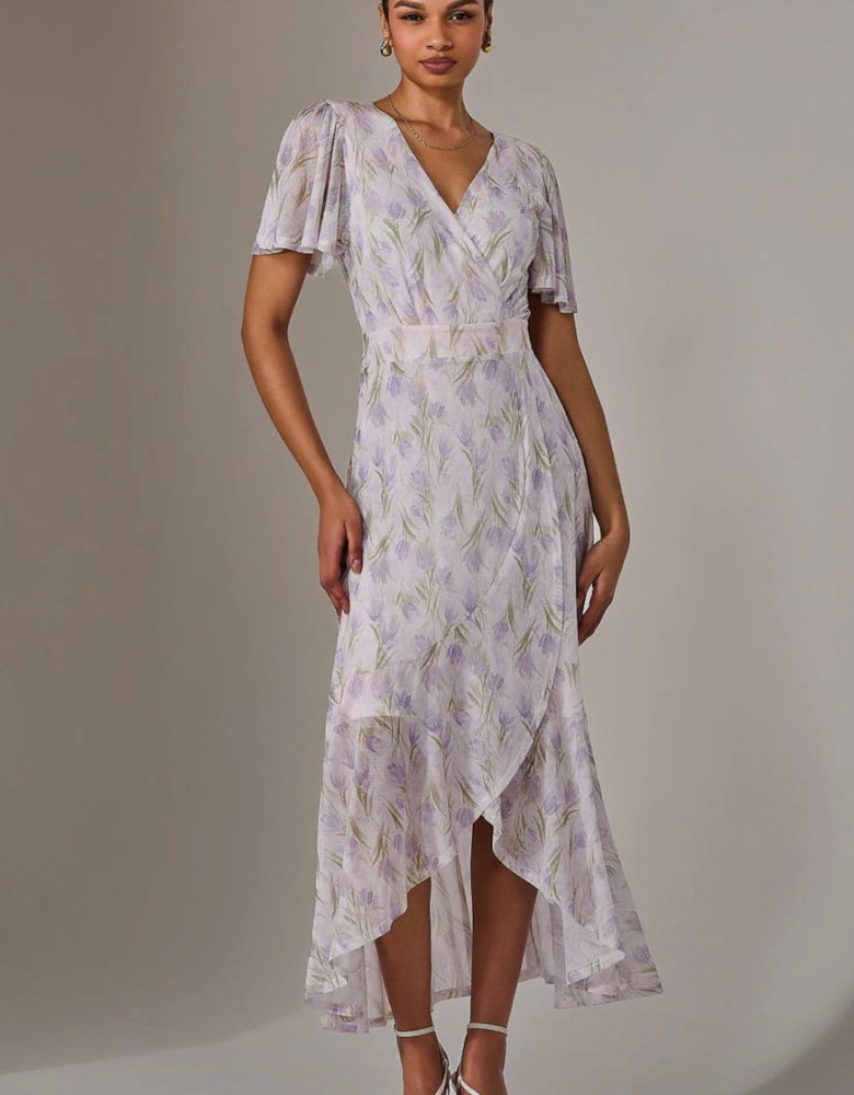 Wrap Midaxi Dress