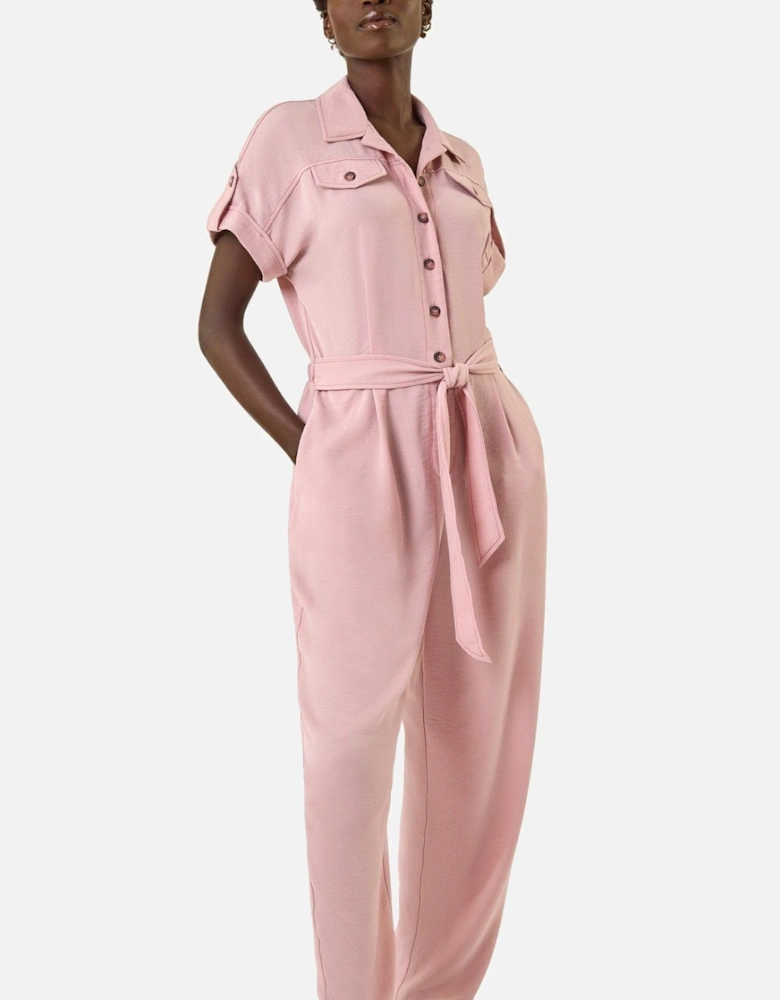 Utility Buttoned Jumpsuit