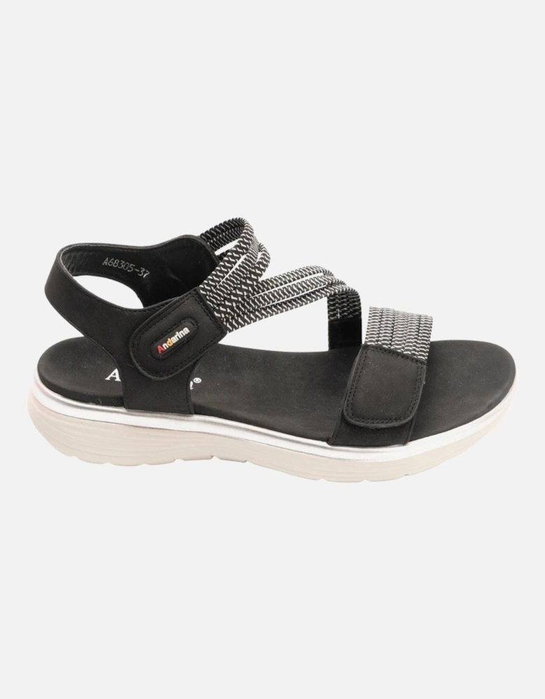 Sporty Comfort Sandals with Adjustable Velcro Straps