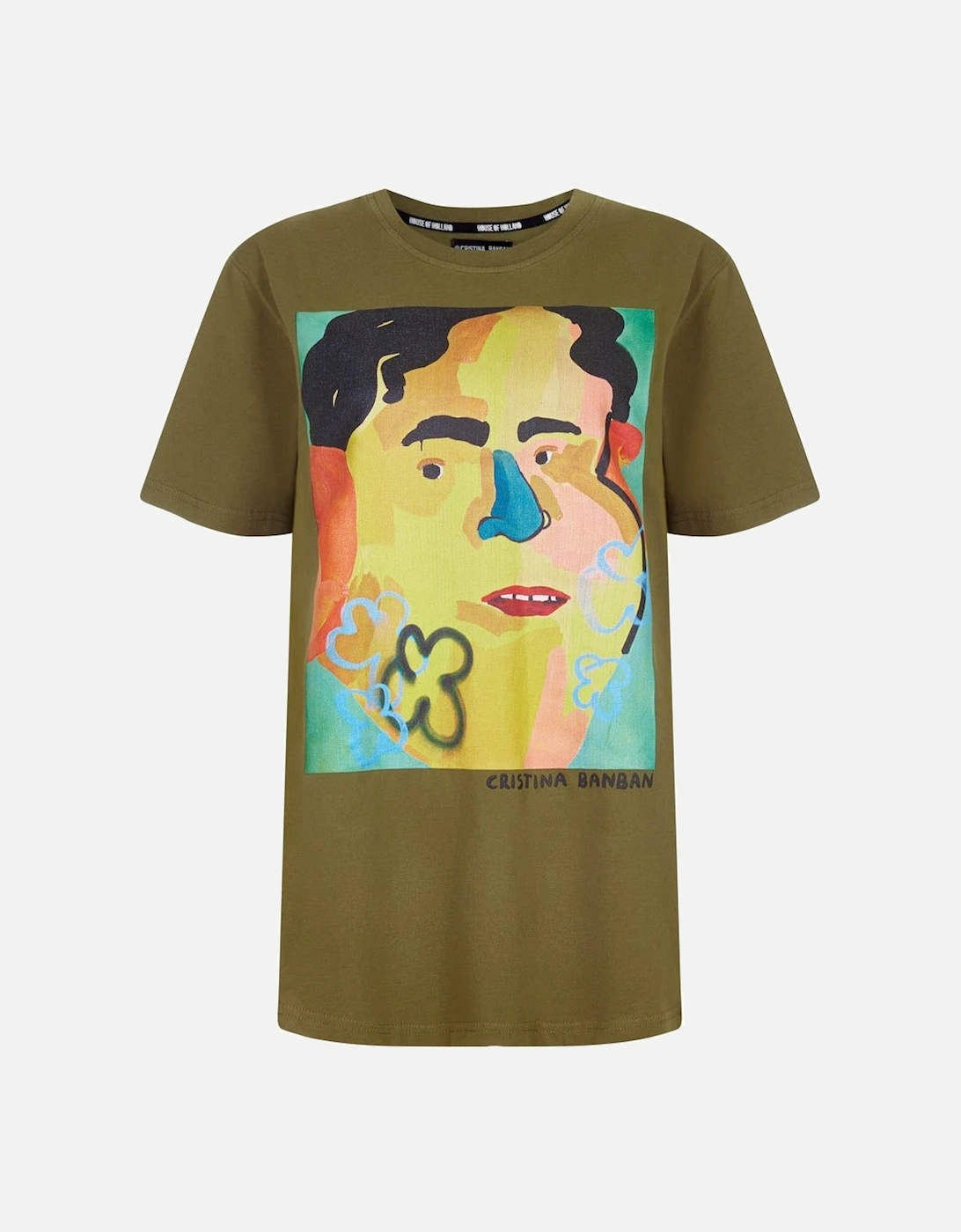 cristina_banban 'Sam' Khaki Tee, 2 of 1