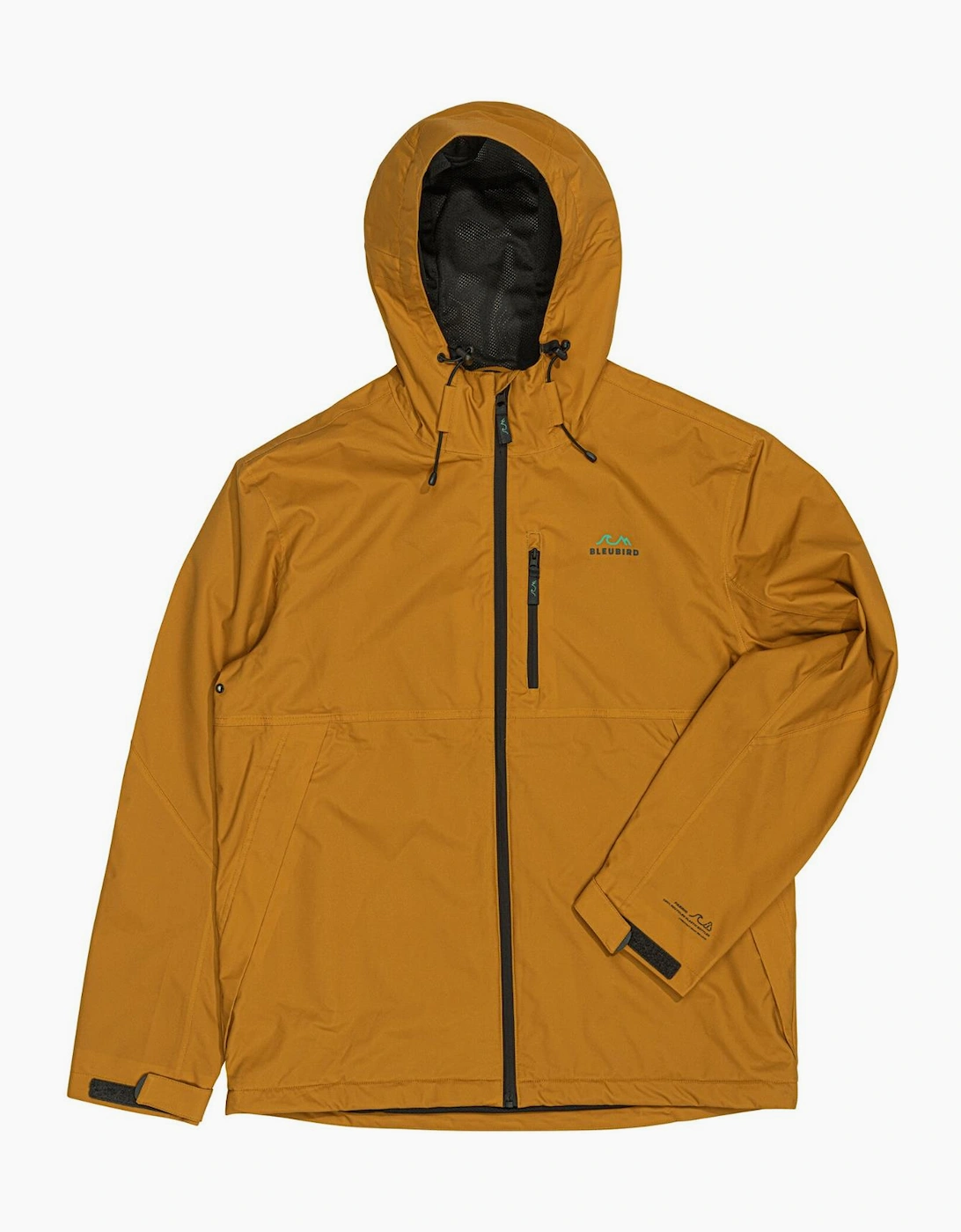 Bleubird Men's Yellow/Orange Arpette Waterproof Jacket - Size: 40/Regular