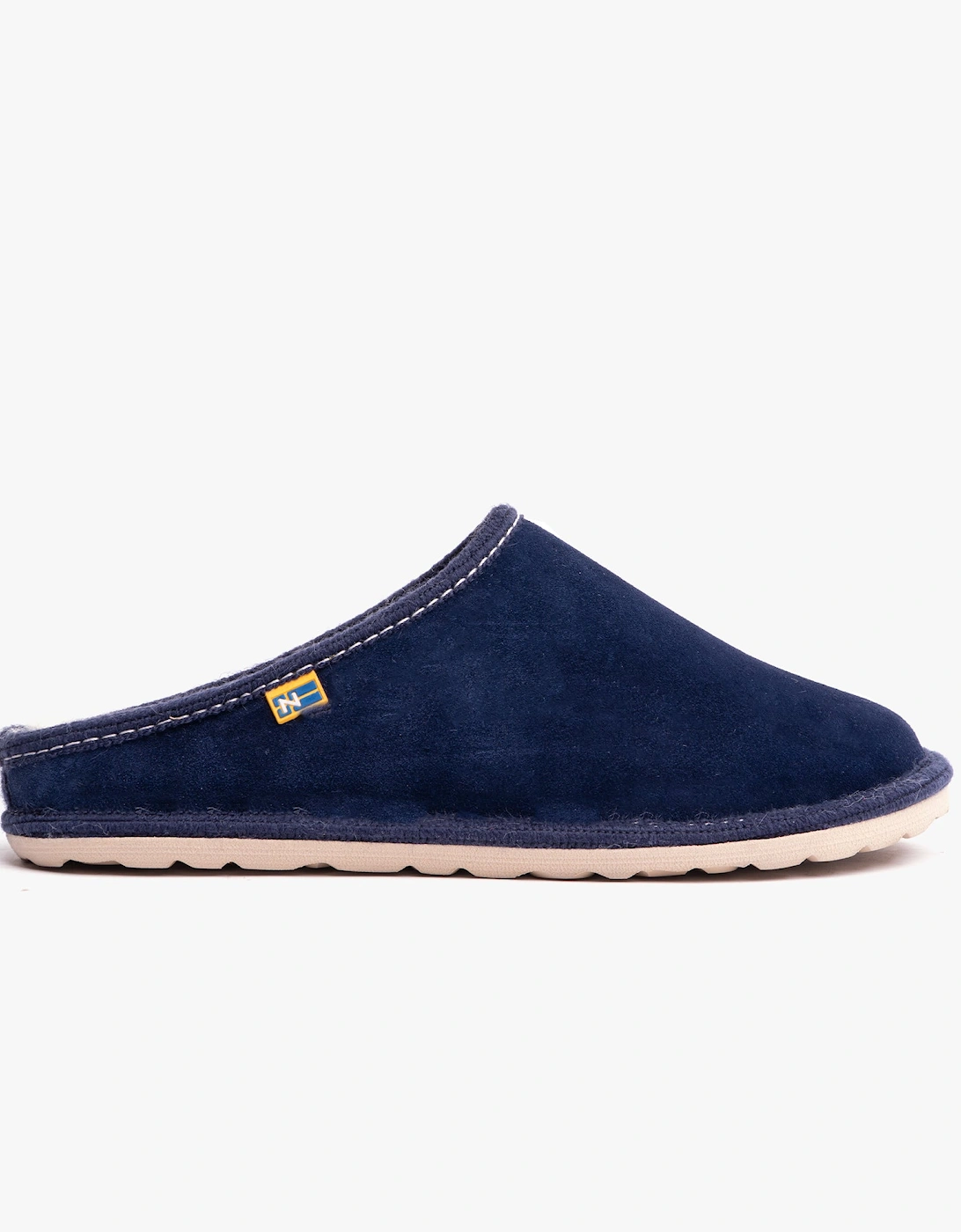 AFELPADO INDICO Womens Mule Slippers Indigo, 8 of 7