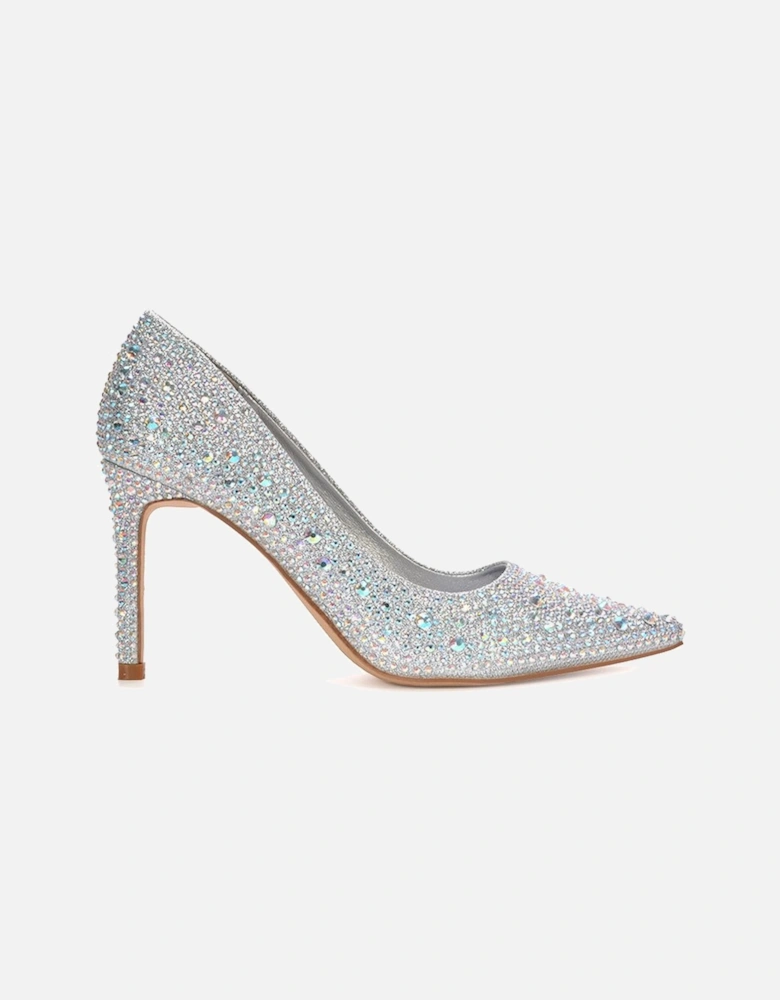 'Elisabeth' Sparkly Prom Stiletto High Heel Bridal Court Shoes