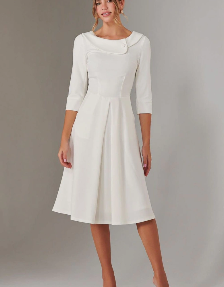 Sloan 3/4 Sleeve Midi Dress