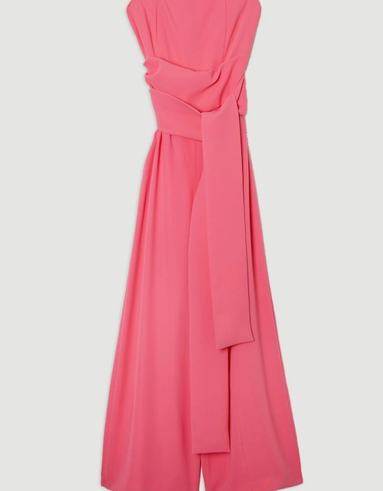 Soft Tailored Colourblock Tailored Bandeau Jumpsuit