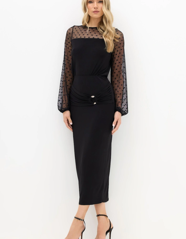 Tall Buckle Maxi Skirt