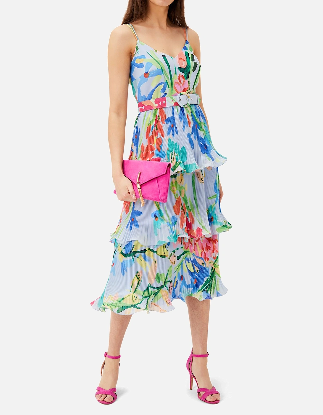 River Floral Tiered Dress, 2 of 1