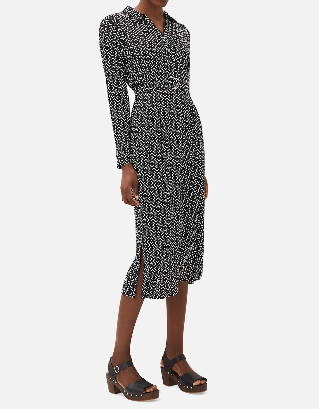 Teigan Print D Ring Dress Geometric, 2 of 1