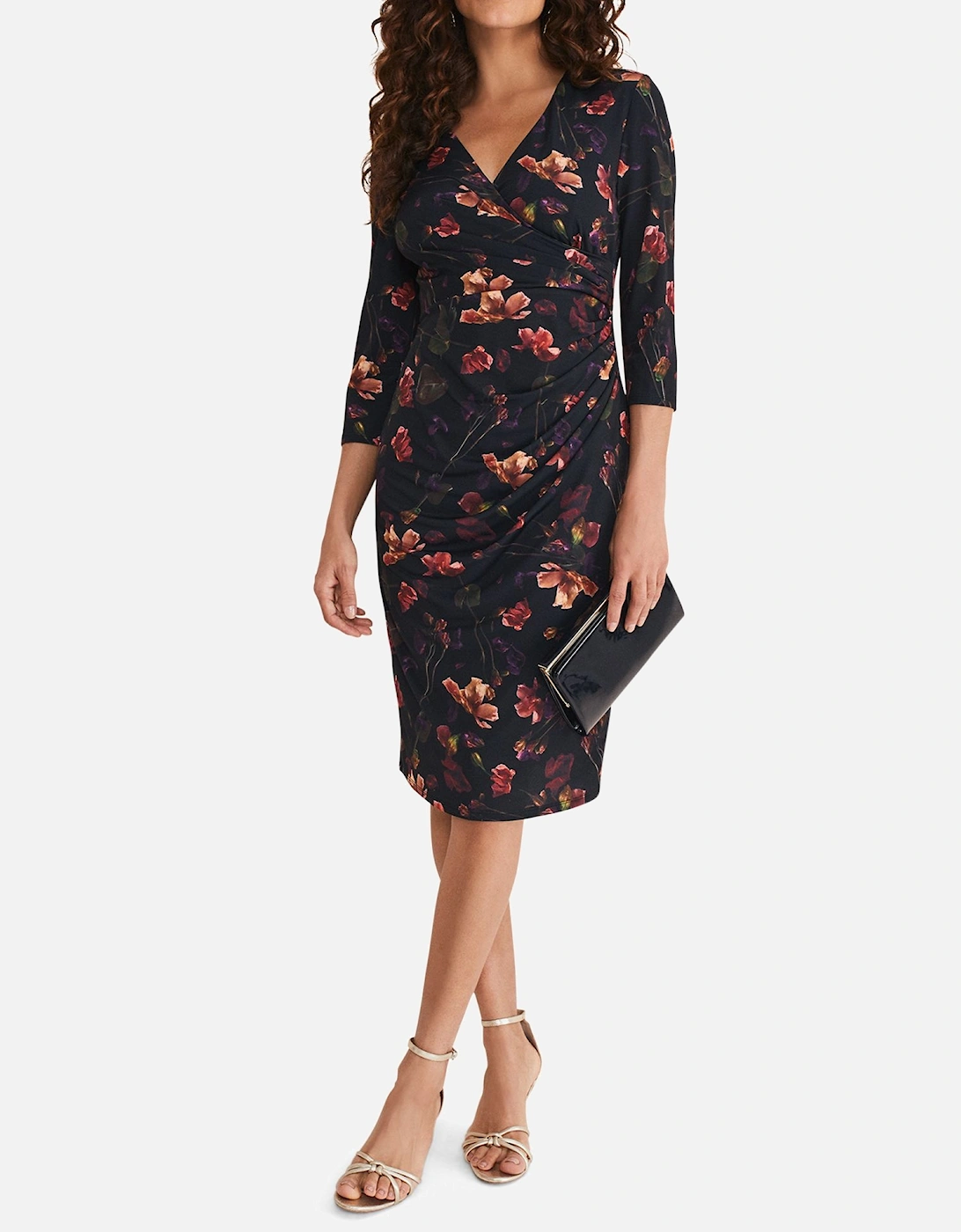 Lottia Print Dress Floral, 2 of 1