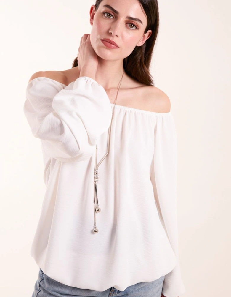 Necklace Bardot Elasticated Top
