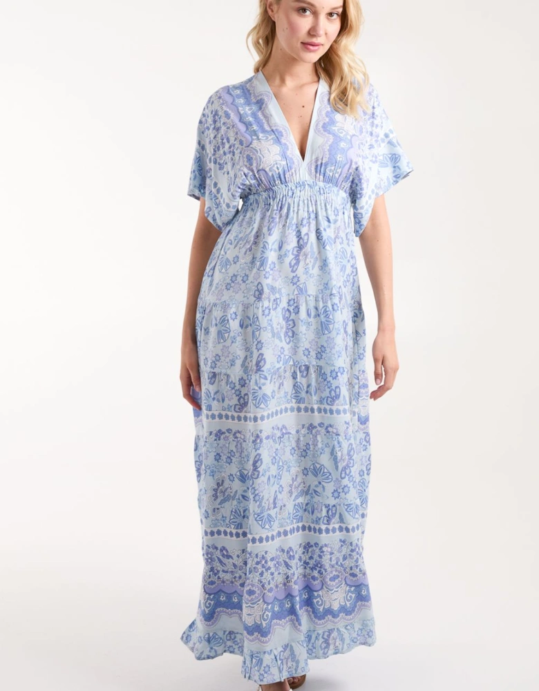 Tassel Detail V Neck Dress