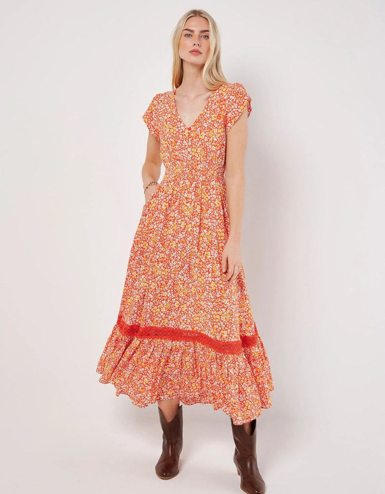 Ditsy Floral Maxi Dress