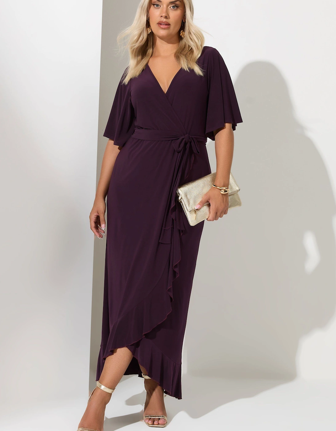 Ruffle Hem Maxi Dress, 2 of 1