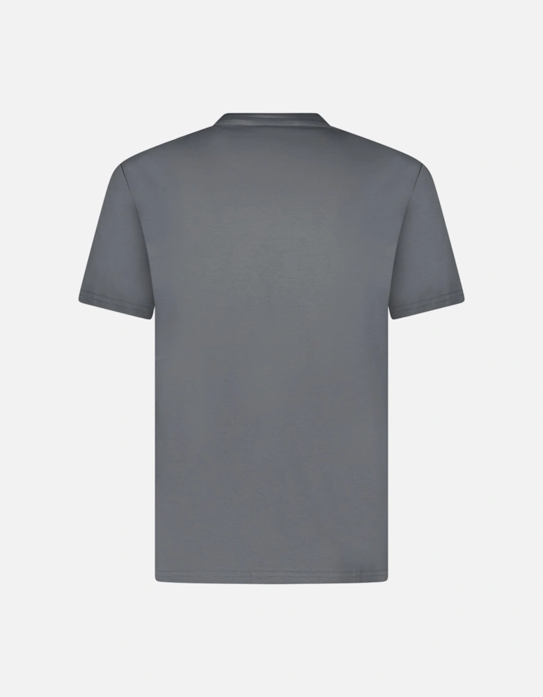 Plain Label Mercerized Cotton T-Shirt Dark Grey